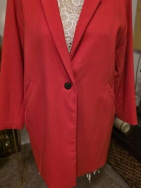 Liz Claiborne Red Coat